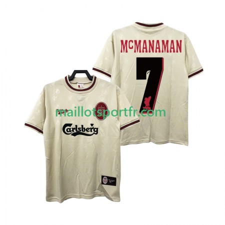 Maillot de Foot Liverpool MCMANAMAN 7 Retro Exterieur 1996 1997